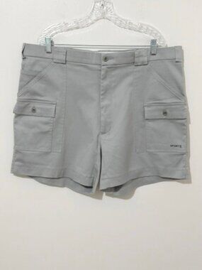 Sportif USA Original Stretch Gray Cargo Shorts Men's Size 42